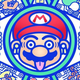 A crop of a piece called Mario Bros Tlaltikpakti artist Mr. Kone. It’s part of a new exhibit of Mario art.